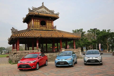 Mẫu xe Toyota Vios vẫn đứng đầu trong các mẫu xe bán chạy nhất. (Ảnh: Toyota Việt Nam cung cấp)