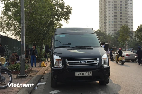 Xe Limousine đang phát triển nở rộ tại Hà Nội. (Ảnh: Đức Hùng/Vietnam+)