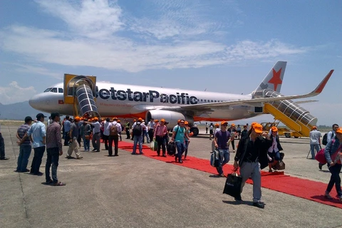 Jetstar Pacific vừa mở thêm đường bay mới giữa Hải Phòng và Đồng Hới. (Ảnh: Jetstar cung cấp)