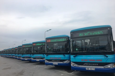 Tuyến buýt số 39 sẽ được thay thế hàng loạt xe chất lượng cao, hiện đại. (Ảnh: Transerco cung cấp)