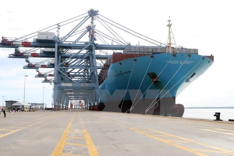 Vận tải biển-cảng biển-logistics vẫn là thế mạnh chủ chốt của Vinalines. (Ảnh: TTXVN)