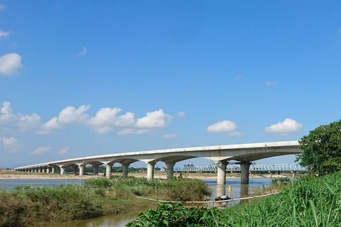 Cầu Kỳ Lam trên cao tốc Đà Nẵng-Quảng Ngãi. (Ảnh: VEC cung cấp)