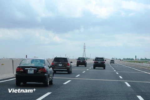 Dự án đường cao tốc Bắc-Nam sẽ là hình mẫu về cách đấu thầu BOT giao thông. (Ảnh: Việt Hùng/Vietnam+)