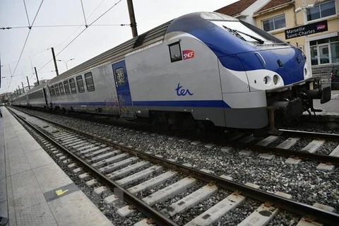 Đường sắt tốc độ cao của Pháp. (Nguồn: AFP/TTXVN)