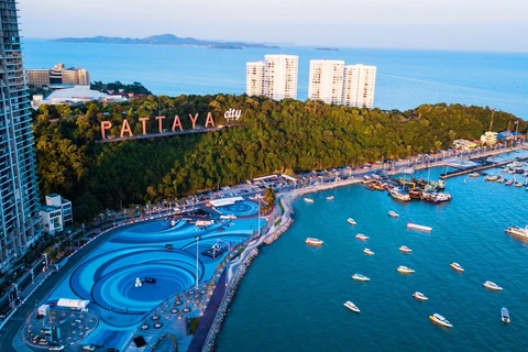 Điểm du lịch Pattaya nổi tiếng của Thái Lan. (Ảnh: CTV/Vietnam+)