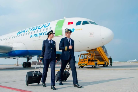 Hiện lực lượng phi công quốc tịch nước ngoài của Bamboo Airways phần lớn đến từ Anh, Đức, Italy, Pháp, Mỹ, Brazil, Australia… (Ảnh: CTV/Vietnam+)