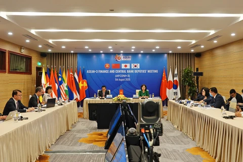 Hội nghị Thứ trưởng Tài chính và Phó Thống đốc Ngân hàng Trung ương ASEAN+3, ngày 5/8. (Ảnh: Vietnam+)
