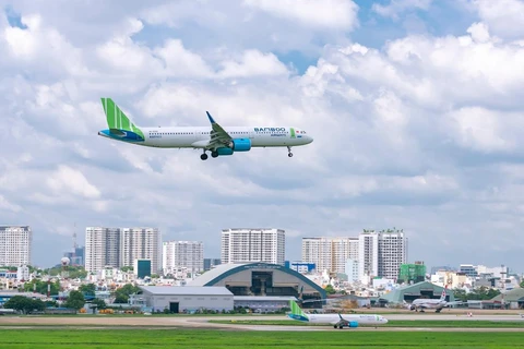 Bamboo Airways khôi phục, mở mới nhiều đường bay quốc tế. (Ảnh: CTV/Vietnam+)