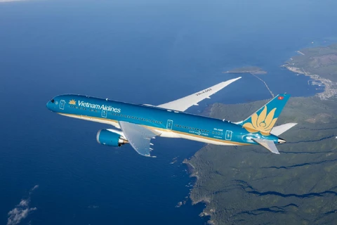 Vietnam Airlines dự kiến phục hồi doanh thu và có lãi từ năm 2023 và hết lỗ lũy kế vào năm 2025. (Ảnh: CTV/Vietnam+)