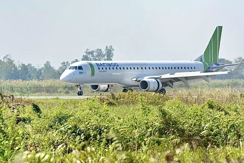 Dòng tàu bay phản lực Embraer E190/195 và Airbus A320/A321 sẽ được sử dụng để khai thác các đường bay mới đi/đến Cần Thơ. (Ảnh: CTV/Vietnam+)