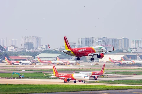 Vietjet mở tới 17 đường bay thẳng từ Việt Nam đến đất nước tỷ dân Ấn Độ. (Ảnh: CTV/Vietnam+)