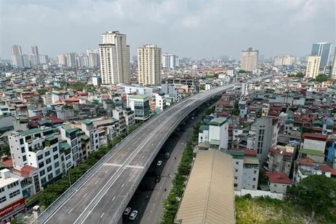 Đường Vành đai 4-vùng Thủ đô Hà Nội được xác định là vành đai liên vùng, khu kinh tế trọng điểm Vùng Thủ đô Hà Nội. (Ảnh minh họa: Tuấn Anh/TTXVN)
