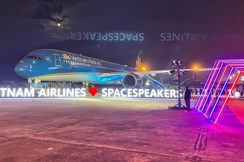 Vietnam Airlines và Công ty giải trí SpaceSpeakers Group phối hợp tổ chức sự kiện âm nhạc ngoài trời 5AM tại Thành phố Hồ Chí Minh. (Ảnh: PV/Vietnam+)