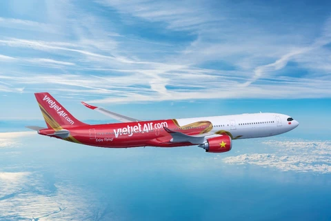 Dòng máy bay thân rộng thế hệ mới A330neo (A330-900) được Vietjet ký hợp đồng mua mới. (Ảnh: PV/Vietnam+)