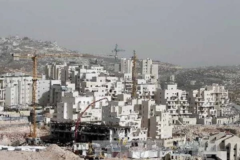 Khu định cư mới của người Do Thái được xây dựng tại Har Homa. (Nguồn: AFP/TTXVN)