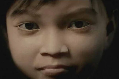 Sweetie - bé gái Philippines ảo đã giúp Terre des hommes xác định được danh tính của 1.000 kẻ săn lùng trẻ em trên mạng. (Nguồn: AFP)