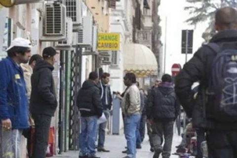 Người thất nghiệp tại Rome. (Nguồn: presstv.ir)