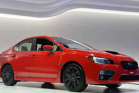 Lộ diện mẫu Subaru WRX đời 2015 hoàn toàn mới