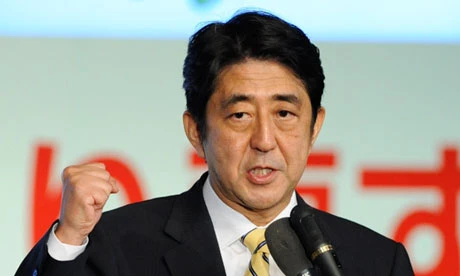 Thủ tướng Nhật Bản Shinzo Abe. (Nguồn: theguardian.com)
