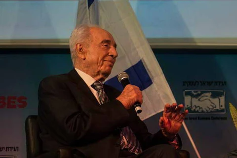 Tổng thống Israel Shimon Peres khẳng định thỏa thuận hòa bình giữa Israel và Palestine có thể đạt được trong vài tháng tới nếu an ninh của nhà nước Do Thái được đảm bảo. (Nguồn: THX/TTXVN)