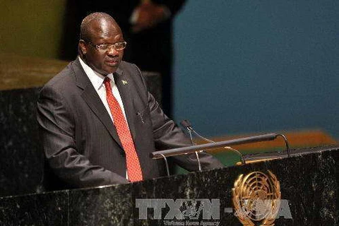 Cựu Phó Tổng thống Nam Sudan Riek Machar. (Nguồn: AFP/TTXVN) 