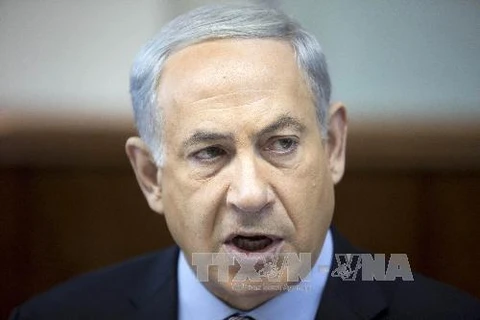 Thủ tướng Israel Benjamin Netanyahu. (Nguồn: THX/TTXVN) 