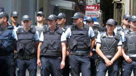 Cảnh sát Thổ Nhĩ Kỳ. (Ảnh: PressTV) 