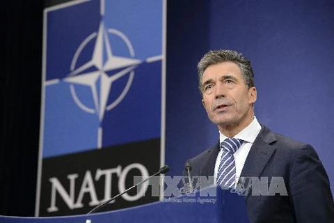 Tổng Thư ký NATO Anders Fogh Rasmussen. (Nguồn: AFP/TTXVN)