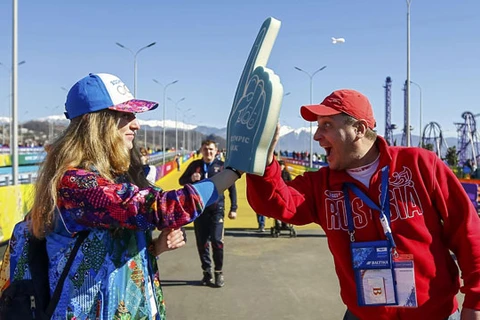 25.000 tình nguyện viên làm rực rỡ sắc màu Olympic Sochi