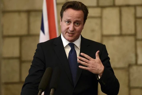 Thủ tướng Anh David Cameron. (Nguồn: AFP/TTXVN)