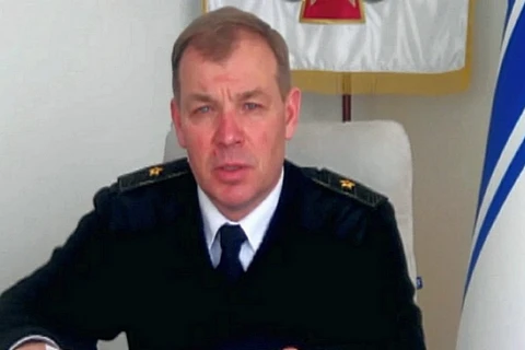 Tư lệnh hải quân Ukraine Sergey Gayduk. (Nguồn: itar-tass.com)