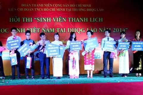 Sinh viên Việt Nam tại Lào kỷ niệm ngày thành lập Đoàn 