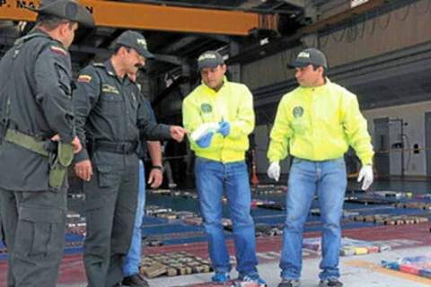 Colombia bắt giữ 7 tấn cocain chuẩn bị đưa sang Hà Lan