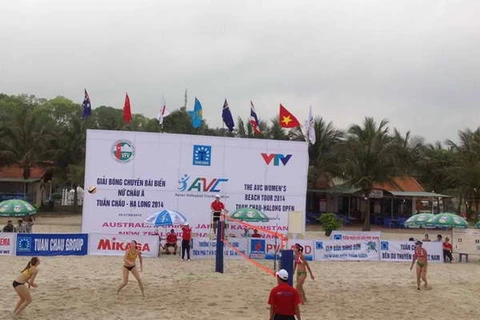 Bế mạc Giải bóng chuyền bãi biển nữ châu Á Tuần Châu-Hạ Long