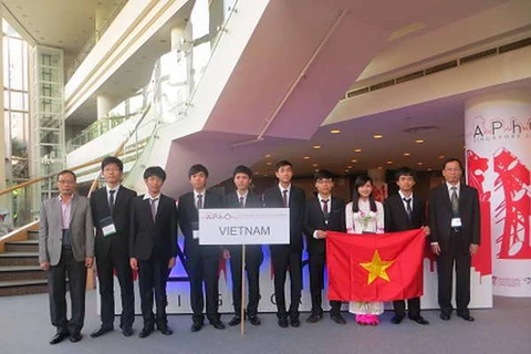 Việt Nam giành huy chương vàng Olympic Vật lý châu Á