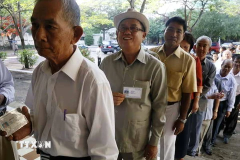 Đảng CPP dẫn đầu cuộc bầu cử hội đồng địa phương Campuchia