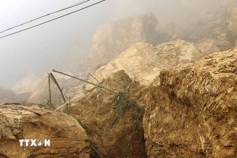 Tìm thấy thi thể 4 nạn nhân mất tích trong vụ sạt lở đá ở Hà Giang