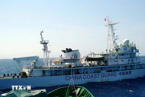 Trung Quốc tiếp tục quấy nhiễu và ngăn cản tàu chấp pháp Việt Nam