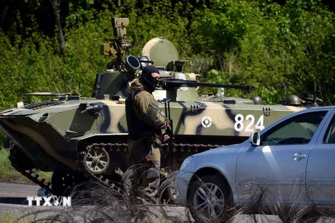 Quân đội Ukraine pháo kích dữ dội tại thành phố Slavyansk