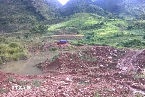 [Photo] Núp bóng trang trại, khai thác vàng trái phép ở Lai Châu