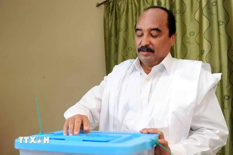 Ông Mohamed Ould Abdel Aziz tái đắc cử tổng thống Mauritania
