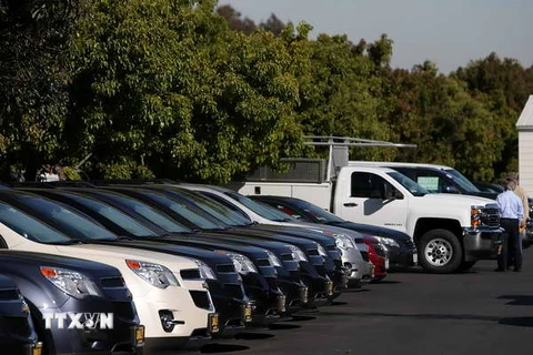 Doanh số bán ôtô của Mỹ tăng nhanh nhất trong 8 năm qua