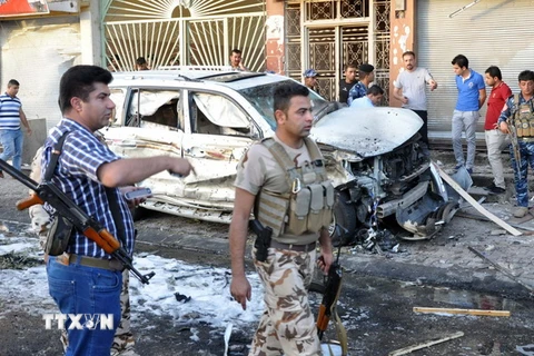 Đánh bom liều chết nhằm vào binh sỹ Iraq, 40 người thương vong