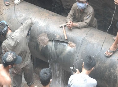 Câu chuyện vỡ đường ống nước sông Đà tái diễn lần thứ 9
