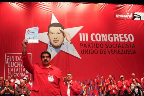 Tổng thống Maduro làm Chủ tịch đảng cầm quyền tại Venezuela