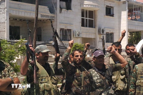 Quân đội Syria tái chiếm mỏ khí đốt chiến lược al-Shaer
