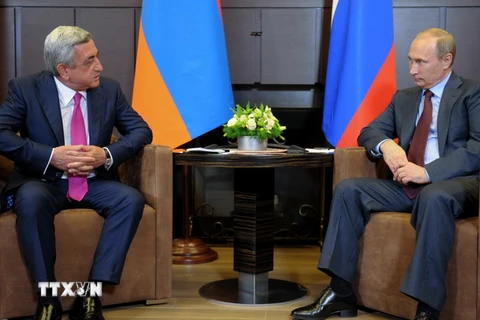 Nga, Armenia, Azerbaijan giải quyết xung đột khu vực tranh chấp