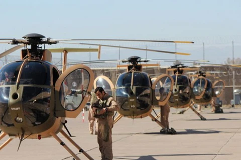 Chuyên gia Bỉ kết thúc nhiệm vụ đào tạo phi công tại Afghanistan
