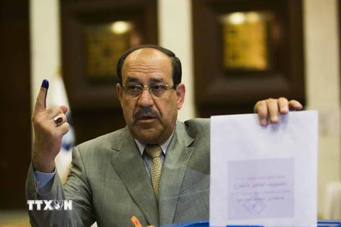 Iraq: Thủ tướng mãn nhiệm al-Maliki được đề nghị làm Phó Tổng thống