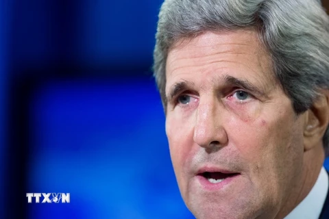 Ngoại trưởng Mỹ John Kerry tới Iraq tìm cách đối phó với IS